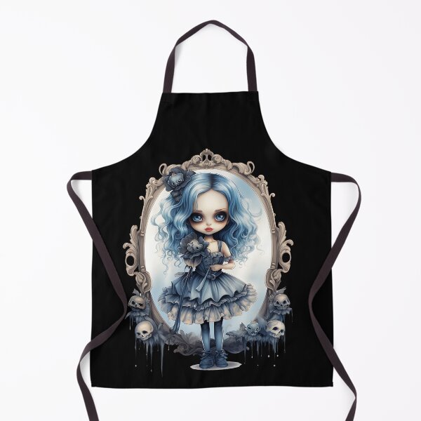 Item preview, Gothic doll - Nadja doll - Creepy designed and sold by GlunmanStore.