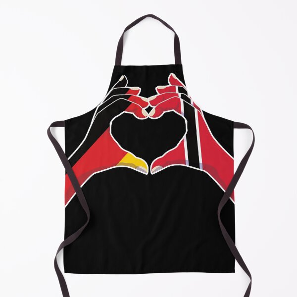 Item preview, Trinidad Tobago Germany German Love Heart Peace designed and sold by FlagX.
