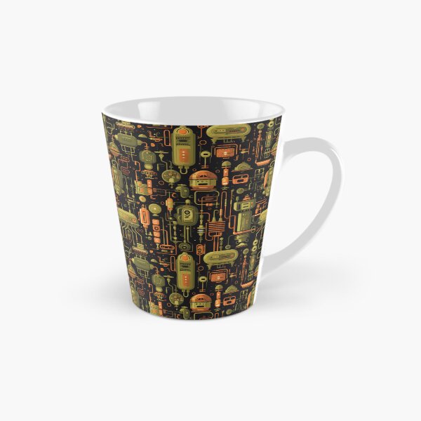 Item preview, Circuitry Symphony - Retro Sci-Fi Design designed and sold by pooshda.