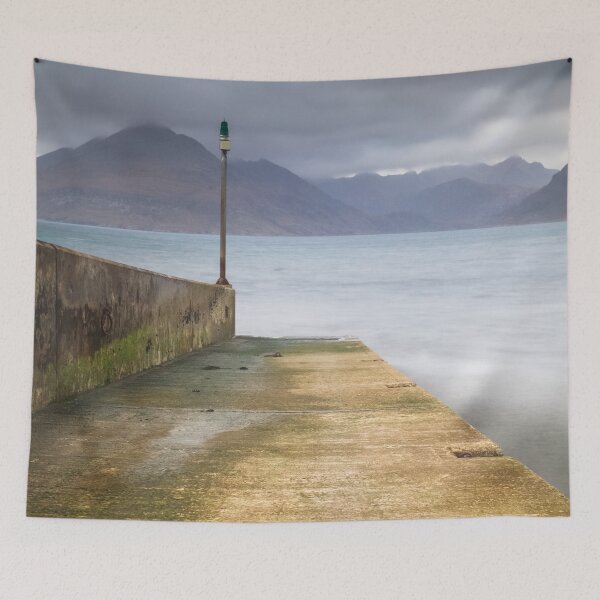 Item preview, Jetty at Elgol in the Scottish Highlands designed and sold by heidipics.