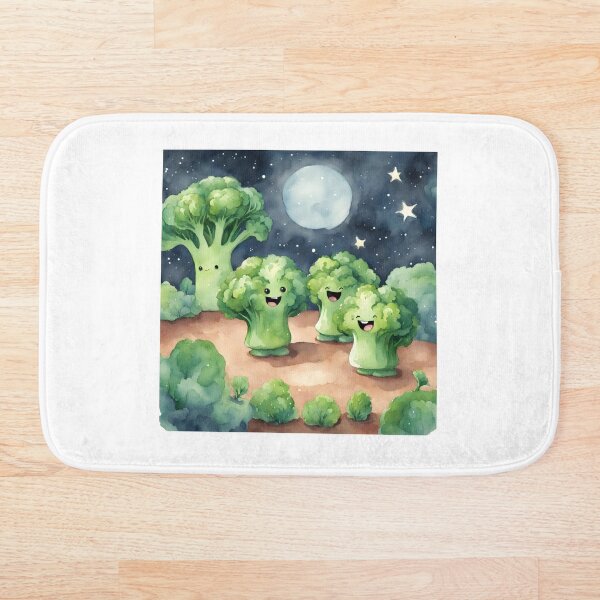 Item preview, Broccoli Family Star Gazing designed and sold by carelessdesigns.