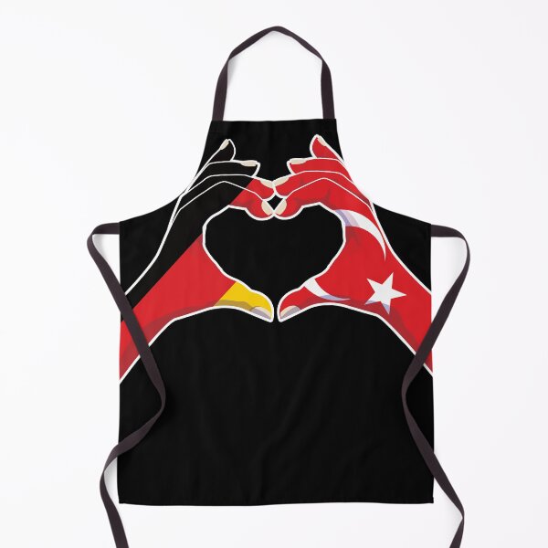 Item preview, Türkiye Turkish Germany German Love Heart Peace designed and sold by FlagX.
