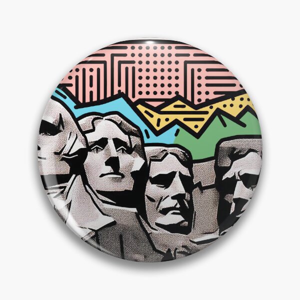 Item preview, Mount Rushmore -  Pop Art designed and sold by PickledjoArt.