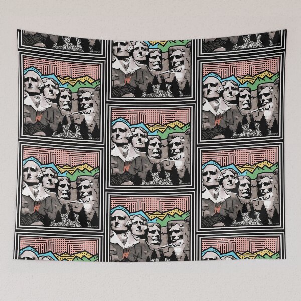 Item preview, Mount Rushmore -  Pop Art designed and sold by PickledjoArt.
