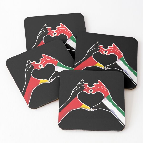 Item preview, United Arab Emirates Emirati Germany German Love Heart Peace designed and sold by FlagX.