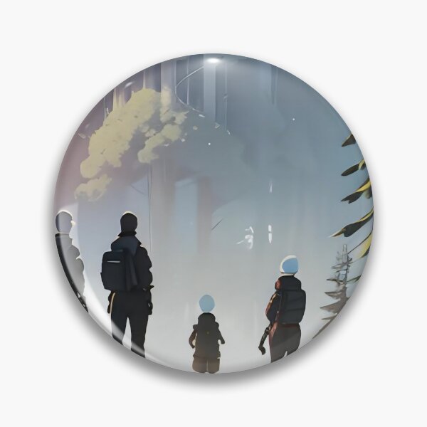 Item preview, Mysterious Forest Expedition Towards Hidden Treehouse at Dawn designed and sold by ArtComixHaven.