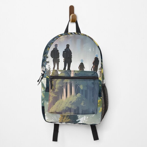 Item preview, Mysterious Forest Expedition Towards Hidden Treehouse at Dawn designed and sold by ArtComixHaven.