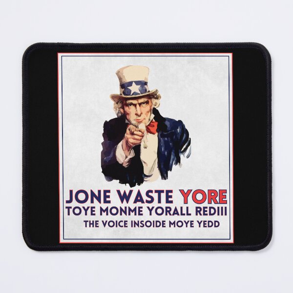 Item preview, Jone Waste Yore Toye Monme Yorall Rediii Meme Uncle Sam Joke designed and sold by NateFellhauer.