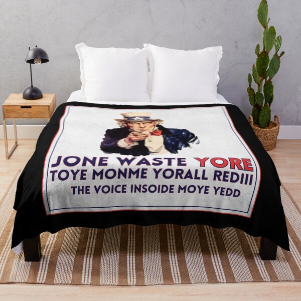 Item preview, Jone Waste Yore Toye Monme Yorall Rediii Meme Uncle Sam Joke designed and sold by NateFellhauer.