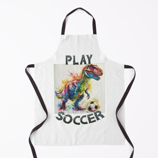 Item preview, Dinosaur Playing Soccer designed and sold by DinoAndOther.