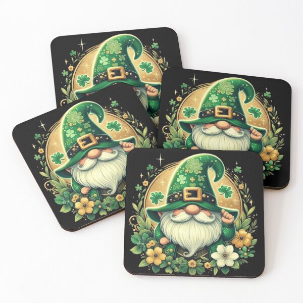 Item preview, Leprechaun Gnome: St. Patrick's Day Festivities designed and sold by LyssasMindArt.