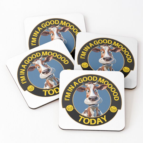 Item preview, I'm in a Good Mooood Today  designed and sold by Wilcox PhotoArt.