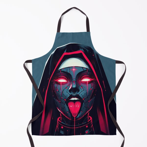Item preview, Cyberpunk Neon Pink Nun designed and sold by RESToRAPTOR.