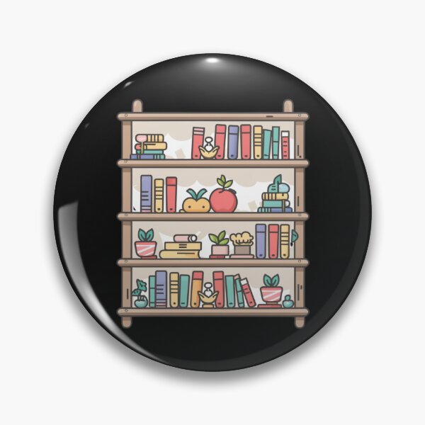 Item preview, Books & Plant ; Books Shelf Pattern designed and sold by PatternInArt.