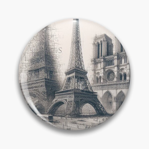 Item preview, The old Paris city  designed and sold by mermaidstribe.