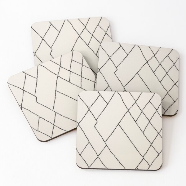 Item preview, Moroccan Berber Rug Design No.6 - Ivory White designed and sold by Zoltan Ratko.