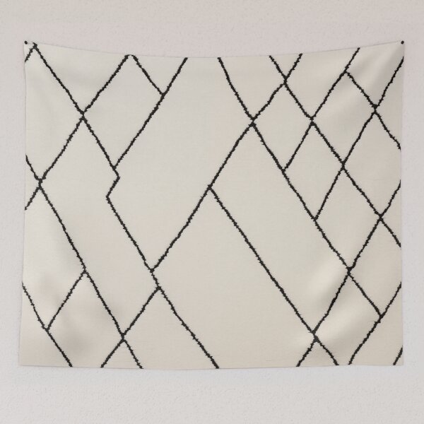 Item preview, Moroccan Berber Rug Design No.6 - Ivory White designed and sold by Zoltan Ratko.