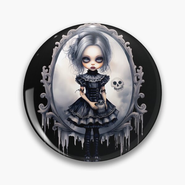 Item preview, Gothic doll - Nadja doll - Creepy designed and sold by GlunmanStore.