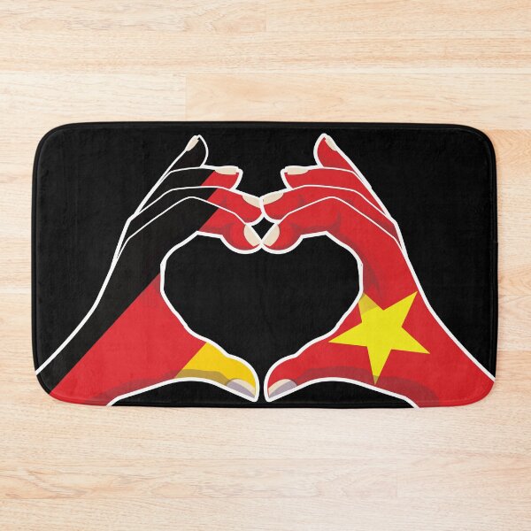 Item preview, Vietnamese Vietnam Germany German Love Heart Peace designed and sold by FlagX.