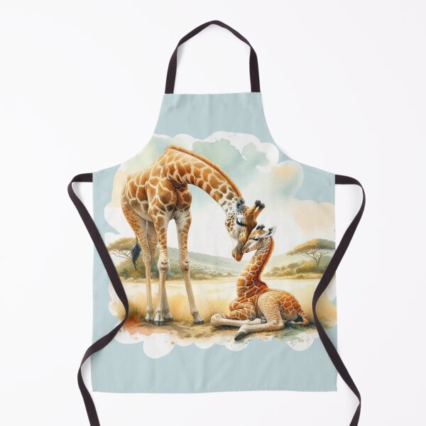 Item preview, Mother Giraffe and Baby designed and sold by critterpatchusa.