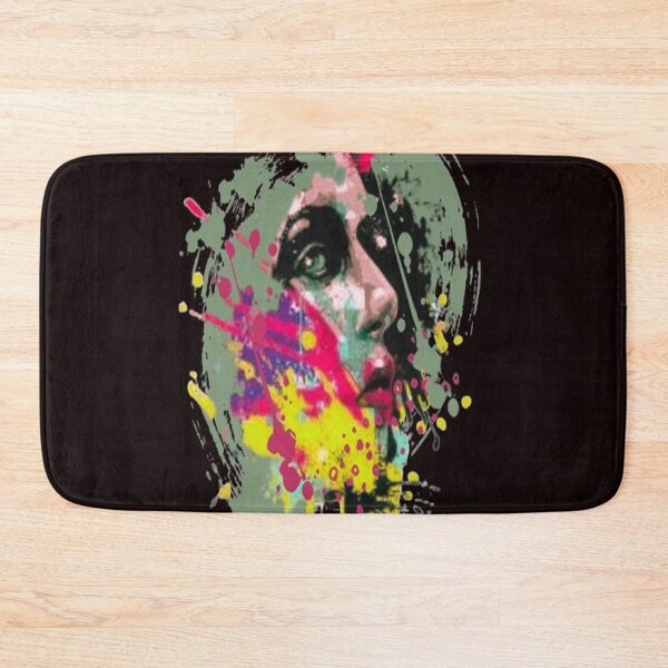 Item preview, Face Abstraction,  Bohemian design, Abstraction, bold colorful abstract playful design inspired by nature designed and sold by Adri Barnard.