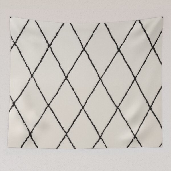 Item preview, Moroccan Berber Rug Design No.7 - Ivory White designed and sold by Zoltan Ratko.