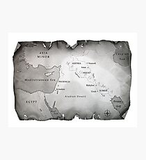 MAP OF MESOPOTAMIA Photographic Print