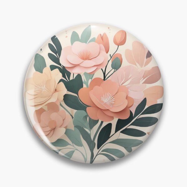 Item preview, Flourishing flora  palette, flat illustration, style Poster, pastel color palette, simple and minimalistic, negative spaces designed and sold by thima shop.