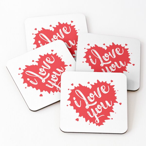 Item preview, I love you designed and sold by Funky  Fibers.
