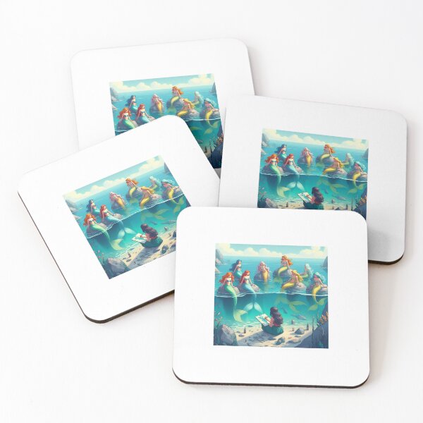 Item preview, Mermaids in the beach  designed and sold by mermaidstribe.