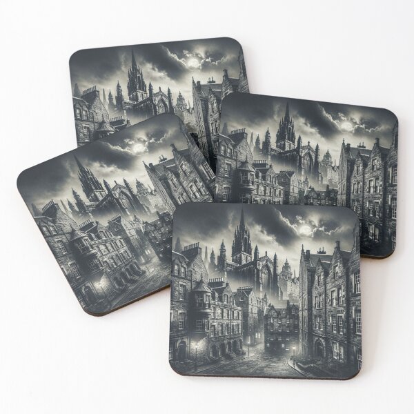Item preview, Old Edinburgh spooky, eerie, looming. designed and sold by Barbara Burgess.