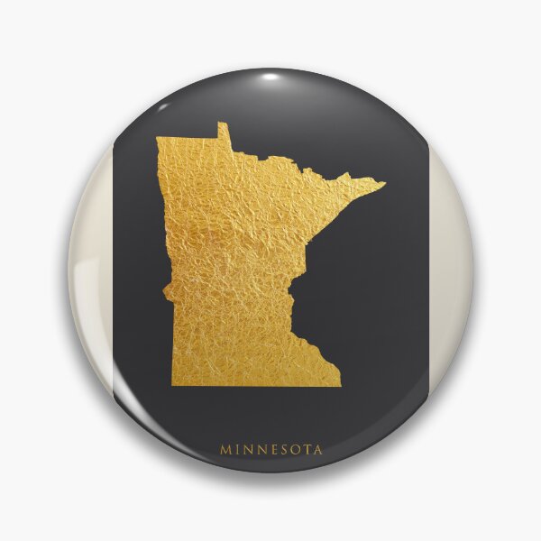 Item preview, Minnesota Gold Map designed and sold by ArtPrints.