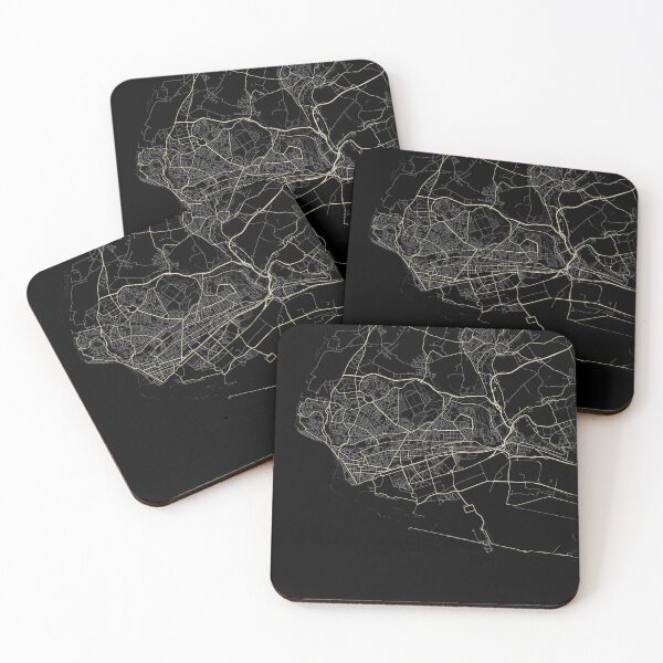 Item preview, Map of Le Havre Black and white designed and sold by Jerhus.