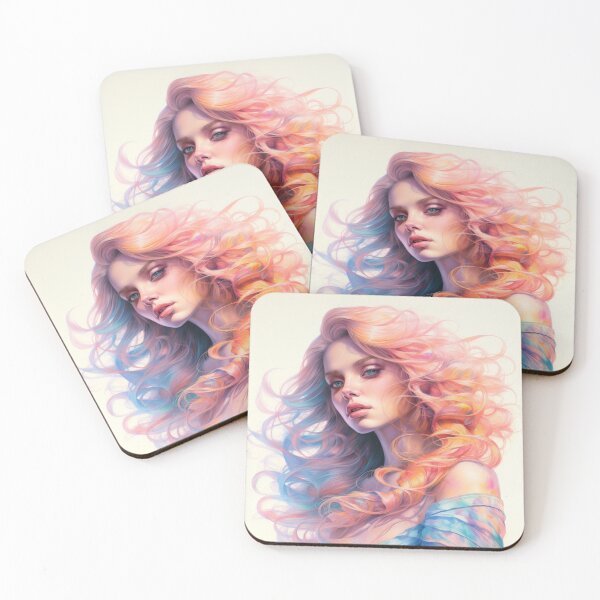 Item preview, Sensual Girl - Colored Pencil Style designed and sold by AxeWave.