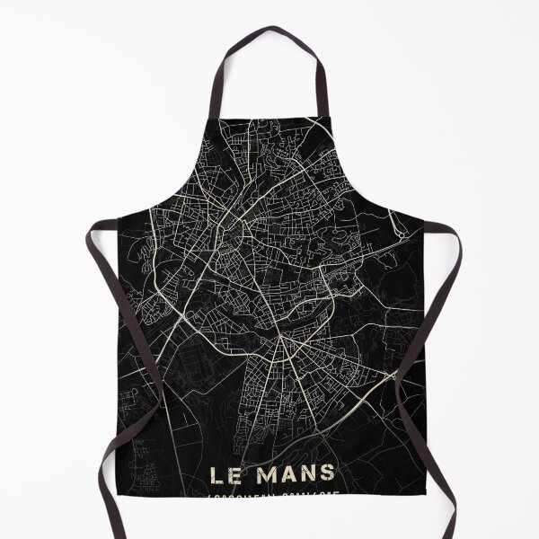 Item preview, Le Mans Map Black and White designed and sold by Jerhus.