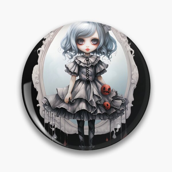 Item preview, Gothic doll - Nadja doll - Creepy designed and sold by GlunmanStore.
