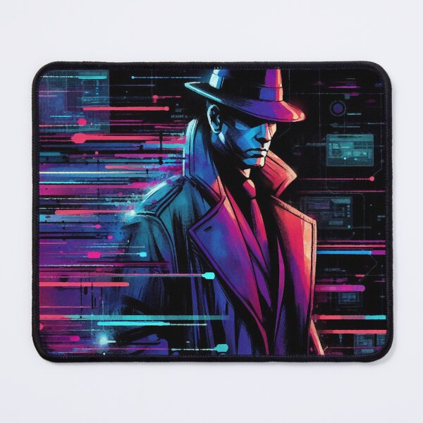 Item preview, Cyberpunk Neon Noir Detective designed and sold by RESToRAPTOR.