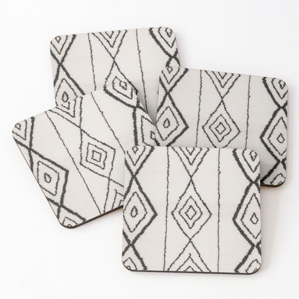 Item preview, Moroccan Berber Rug Design No.9 - Ivory White designed and sold by Zoltan Ratko.