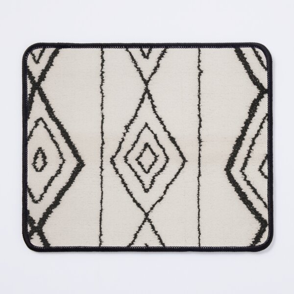 Item preview, Moroccan Berber Rug Design No.9 - Ivory White designed and sold by Zoltan Ratko.