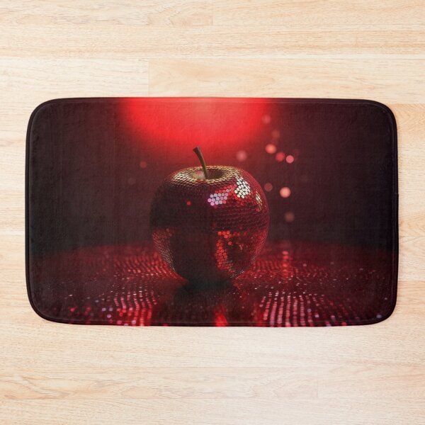 Item preview, Sparkling Devils Red Hot Disco Night Ball Apple  designed and sold by MysticMarble.