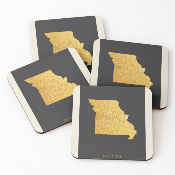 Item preview, Missouri Gold Map designed and sold by ArtPrints.