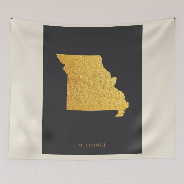 Item preview, Missouri Gold Map designed and sold by ArtPrints.
