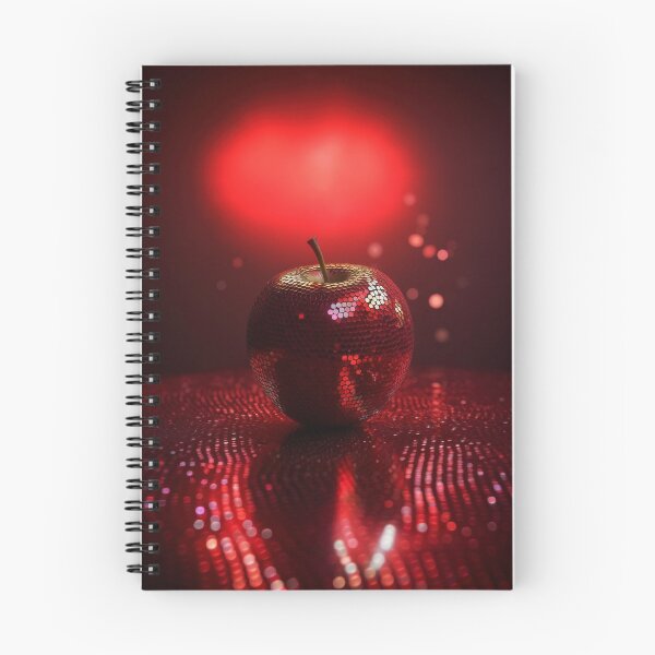 Item preview, Sparkling Devils Red Hot Disco Night Ball Apple  designed and sold by MysticMarble.