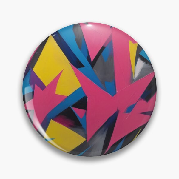 Artikelvorschau, Vivid Geometric Color Play entworfen und verkauft von DeMuurdecoratie.