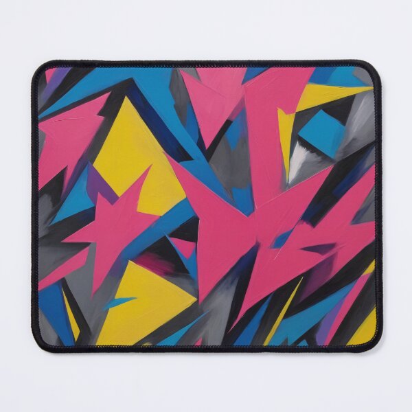 Item preview, Vivid Geometric Color Play designed and sold by DeMuurdecoratie.