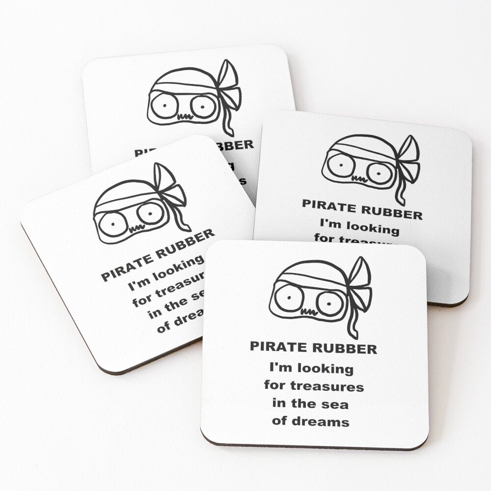 Item preview, Coasters (Set of 4) designed and sold by RubberWorld.