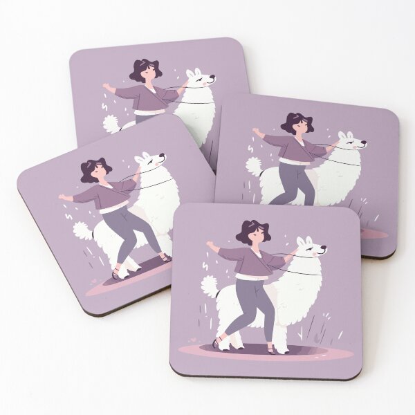 Item preview, Girl dancing with alpaca designed and sold by Amir Faysal.