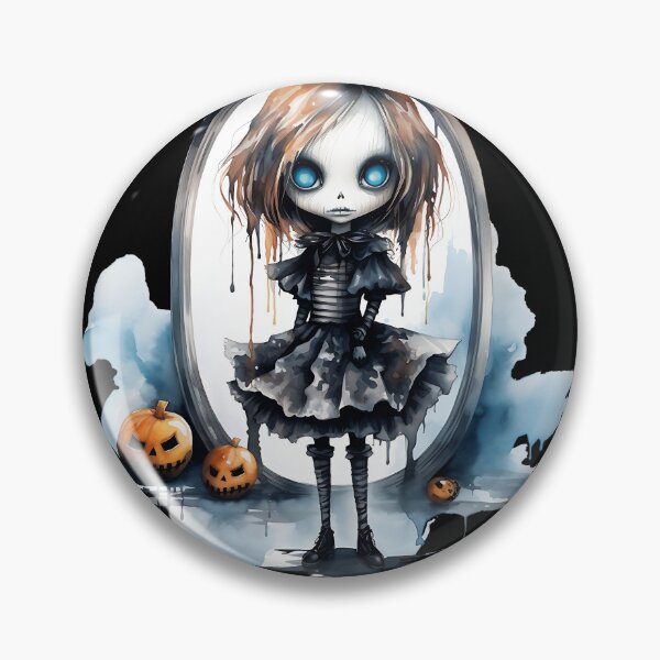 Item preview, Gothic doll - Nadja doll - Creepy designed and sold by GlunmanStore.