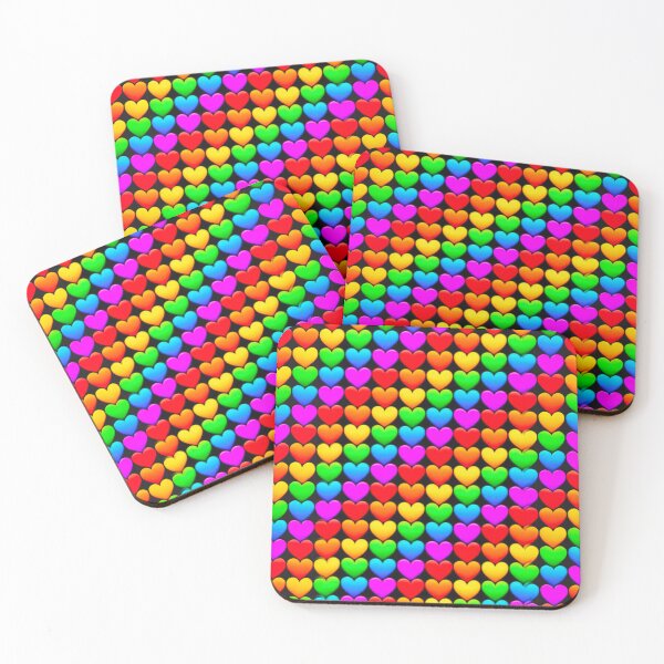 Item preview, Hearts Of Rainbow Colors Embrace LGBTQ Pride designed and sold by LamarrDreams13.