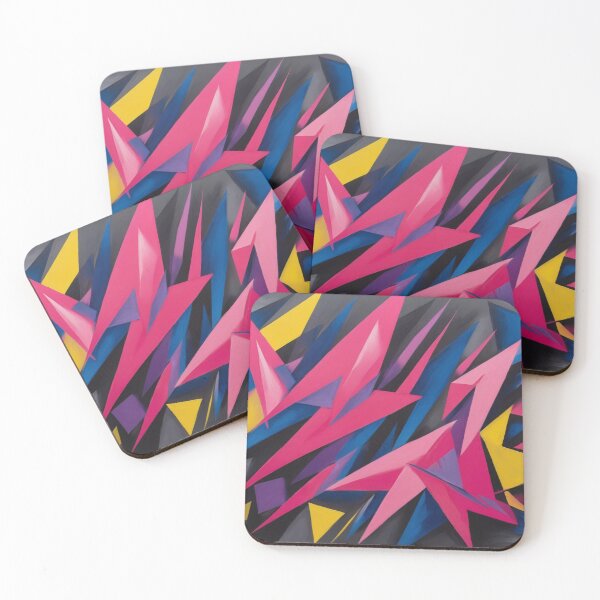 Artikelvorschau, Vibrant Geometric Abstract entworfen und verkauft von DeMuurdecoratie.